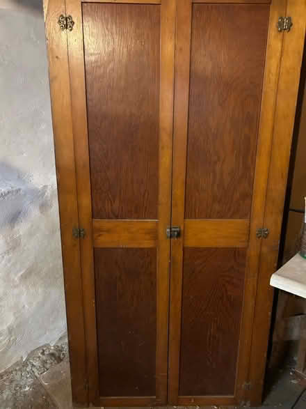 Photo of free Wooden armoire (Somerville, MA) #1