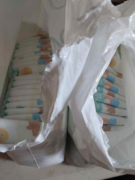 Photo of free Pampers Diapers Size 5 for 27 lbs.+ (Near Baseline Rd. & Clyde Ave.) #1