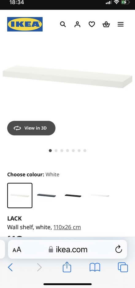 Photo of Floating shelf (Edmonton, N18) #1