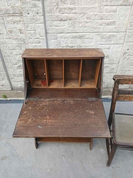 Photo of free Vintage Bureau and Church Chair (Eastcote HA4) #3