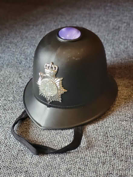 Photo of free Kids policeman's helmet (Fittleworth) #4