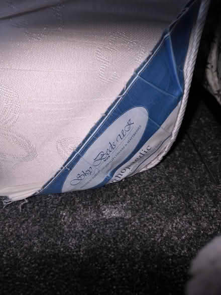 Photo of free Double sized mattress in good condition (Nooklands PR2) #2