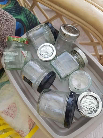 Photo of free Small glass jars. (Bexleyheath DA8) #1