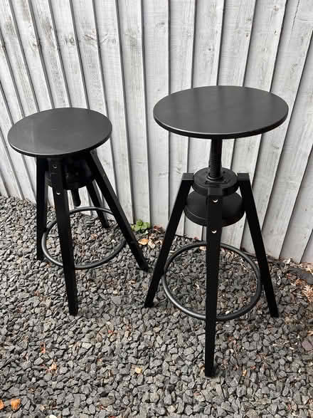 Photo of free Pair of adjustable height stools (Hale Barns WA15) #1
