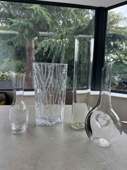Photo of free Assortment of vases and decanter (SE26) #1