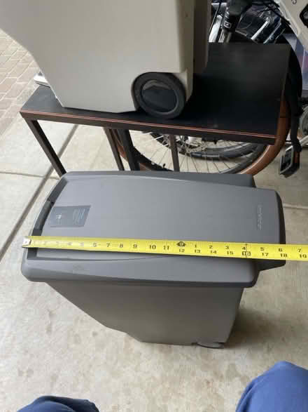 Photo of free Simple Human foot pedal trash cans (Central Ave/ Orchard) #3