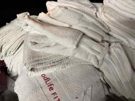 Photo of free Washed gym towels with stains (Vic Park north of Eglinton) #1