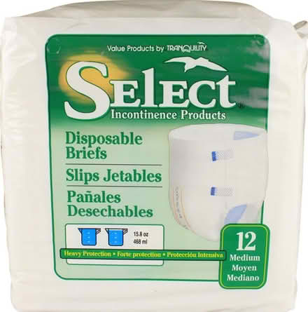 Photo of plastic backed adult diapers (Seattle) #4