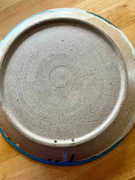 Photo of free Handcrafted Plate (Pt Richmond) #2