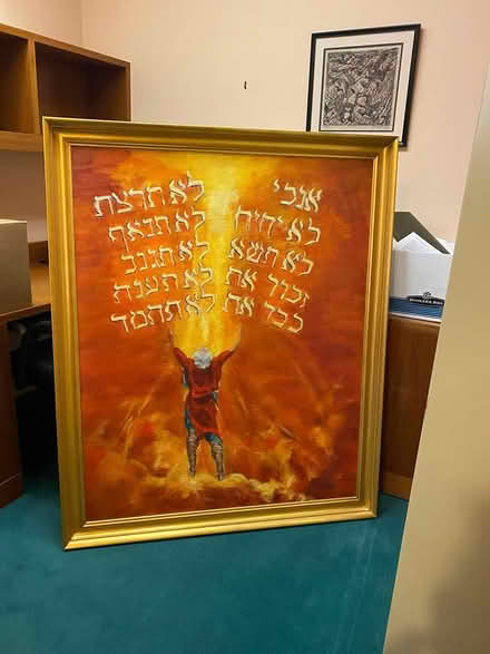 Photo of free Moses Ten Commandments Painting (Park Avenue South, Midtown) #2