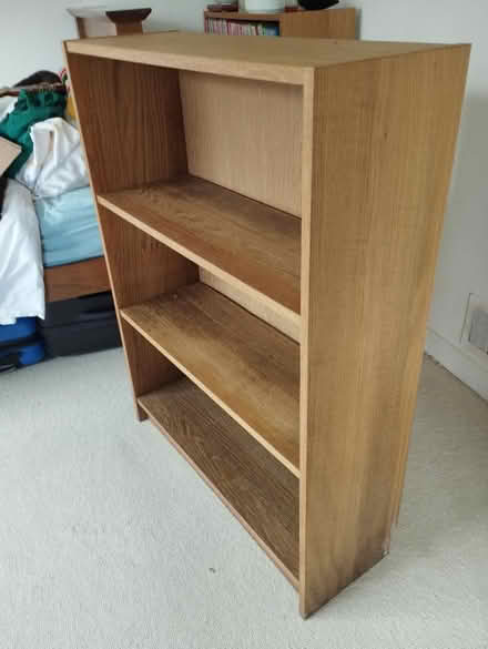 Photo of free IKEA Billy bookcase, oak veneer (Thorpe Bay SS1) #2
