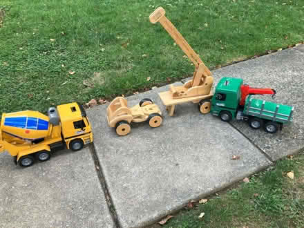 Photo of free Four large trucks (Havertown) #1