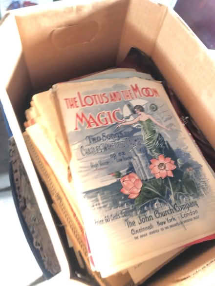 Photo of free Antique Sheet Music (East Watertown) #1