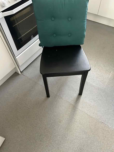 Photo of free Drop leaf table and two chairs (Consett) #2