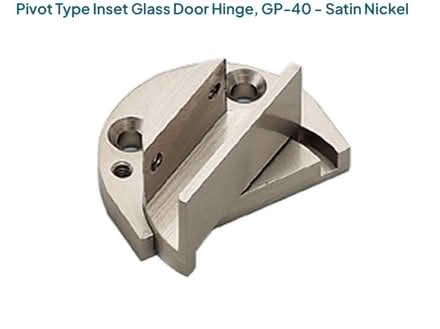 Photo of Pivot type glass door hinge (East Somerville) #1