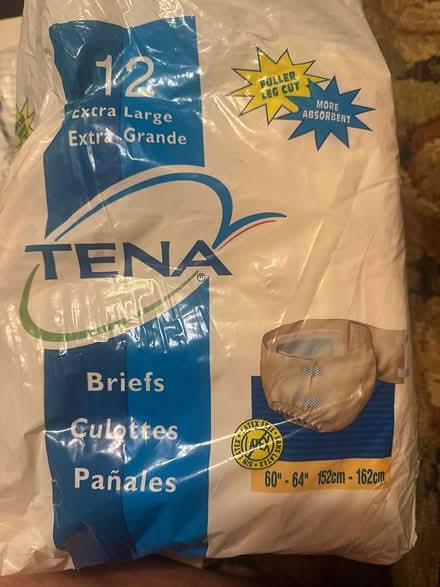 Photo of plastic backed adult diapers (Seattle) #1