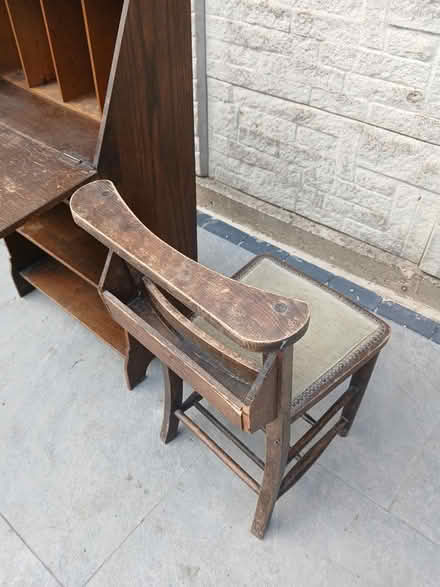 Photo of free Vintage Bureau and Church Chair (Eastcote HA4) #2