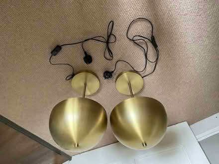 Photo of free Brass style table lamps x 2 (Lyncombe) #1