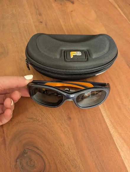 Photo of free Rx sport sunglasses w/case (Teele Square) #1