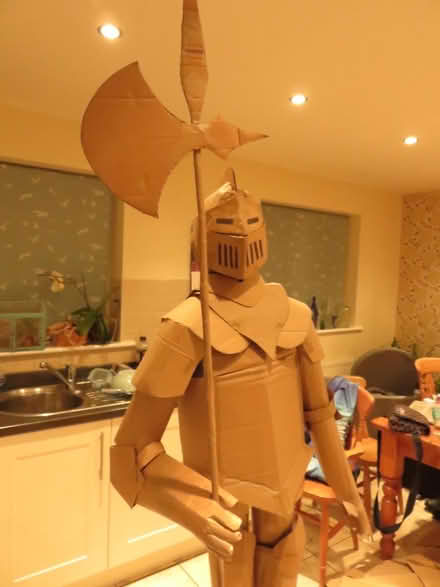 Photo of free Cardboard suit of armour (Probus) #4