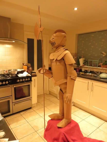 Photo of free Cardboard suit of armour (Probus) #3