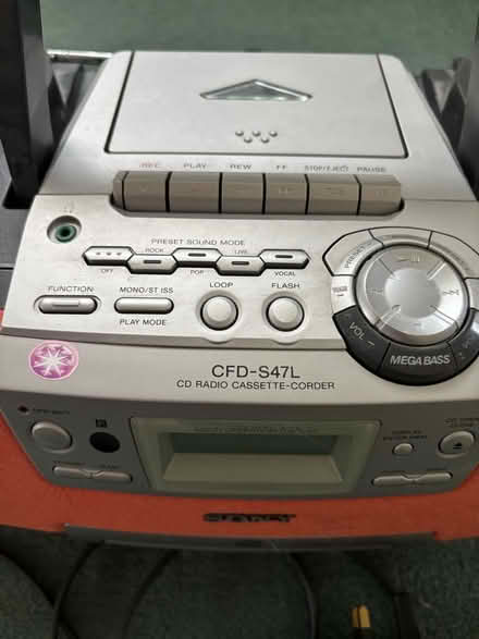 Photo of free CD/RADIO/CASSETTE player (Great Baddow CM2) #1