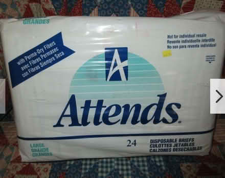 Photo of plastic backed adult diapers (Seattle) #2