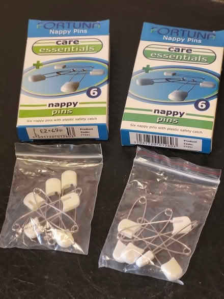 Photo of free Safety pins new x12 (Fittleworth) #3