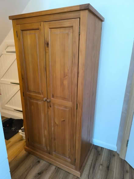 Photo of free Excellent quality large solid wood wardrobe (Kenley CR8) #1