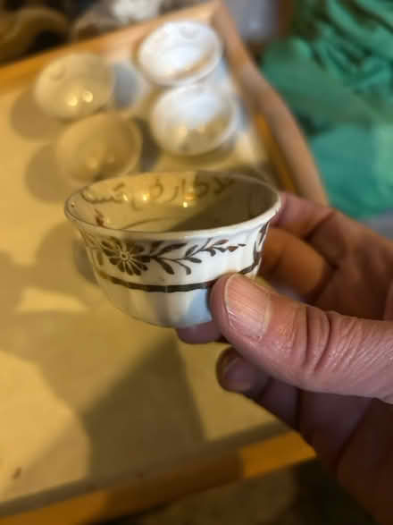 Photo of free 7 small china teacups (Somerville, MA) #2