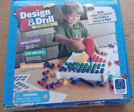 Photo of free Design & Drill Toy (Woosehill RG41) #1