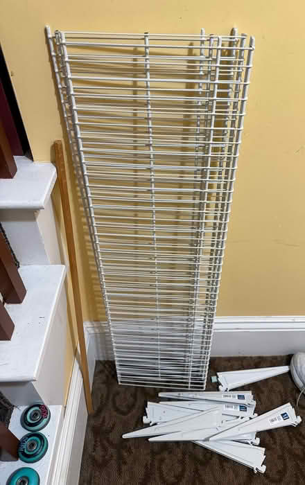 Photo of free wire closet shelves and brackets (Palfrey St, Whitney Hill) #1