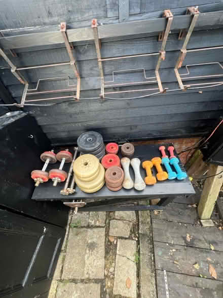 Photo of free Various weights from shed (Hove BN3) #3