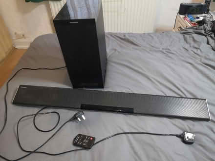 Photo of free Panasonic sound bar & bass box for repair. (Moreton CH46) #1