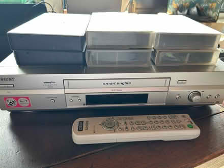 Photo of free Sony VHS Player &. 6 films (RH13) #1