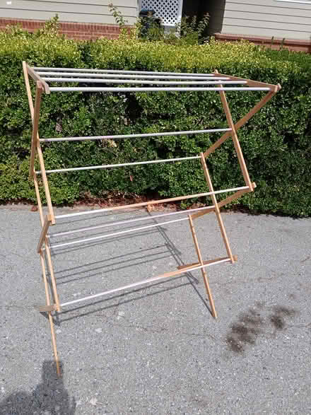 Photo of free Folding laundry rack (Menlo park) #1