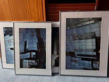 Photo of free Four framed photos of modern buildings. (AB12) #1