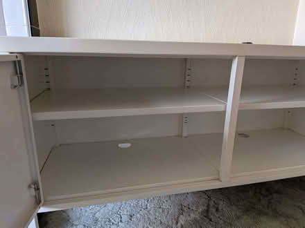 Photo of free white metal IKEA storage unit (Chichester PO19) #2