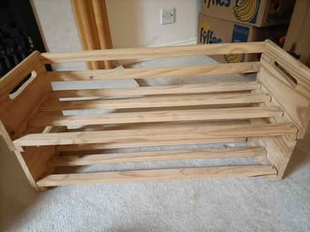 Photo of free Wooden shoe rack (Brampton CA8) #1