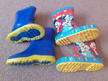 Photo of free Kids wellies (size 7 & 8) (Panshanger AL7) #1