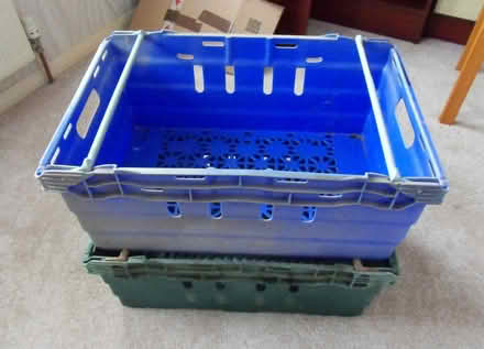 Photo of free Stacking crates (Langley SL3) #1