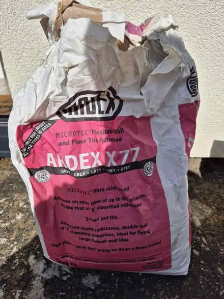 Photo of free Ardex X77 Tile Adhesive Grey (Leigh-on-Sea SS9) #1