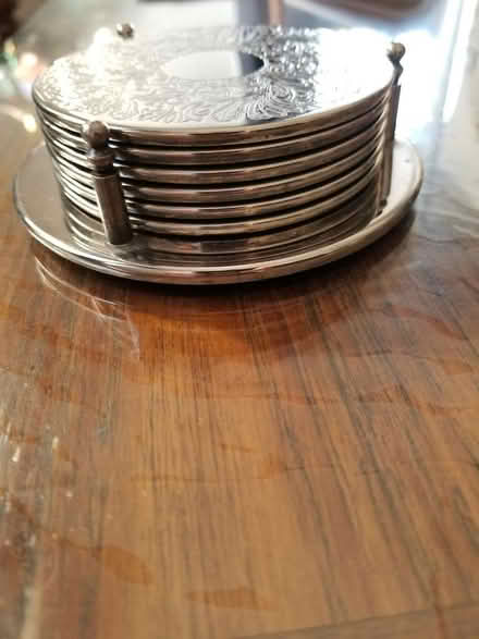 Photo of free Silver coaster set (Hunt Club) #1