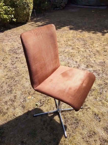 Photo of free Late 1970’s/early 1980’s Vintage Retro Chrome Swivel Chair (Hatfield Peverel CM3) #3