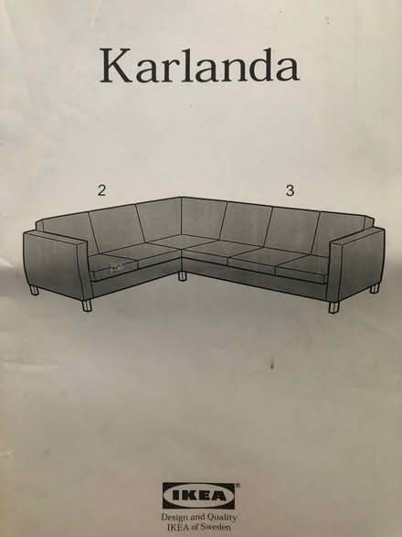 Photo of free IKEA Karlanda corner sofa (Malvern Link WR14) #2