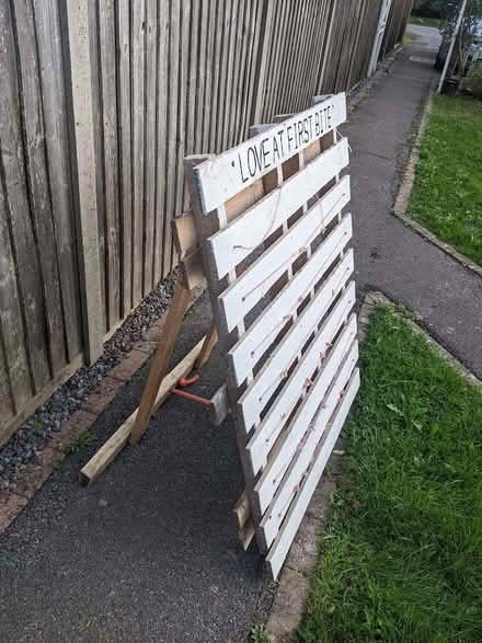 Photo of free Wedding Greeting Boards / Treat Wall (Middleton on Sea PO22) #2