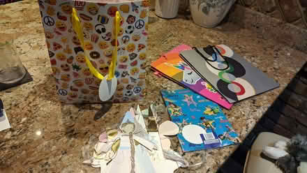 Photo of free Gift bags, gift wrap and garland. (Ware SG12) #1