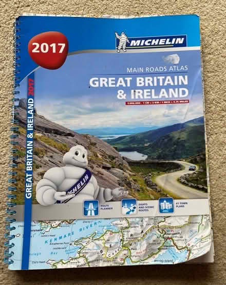 Photo of free UK Road Map (Haywards Heath RH16) #1