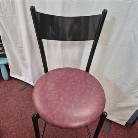 Photo of free Metal tall bar stool (Cambuslang G72) #2