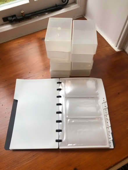 Photo of free Business card organiser & boxes (Bodicote OX15) #1